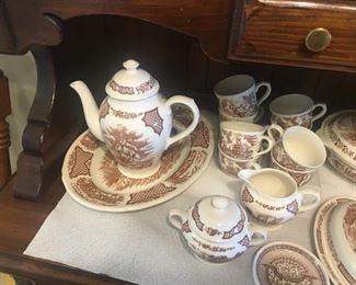 Meakin- Straffordshire -"Fair Winds" china pieces