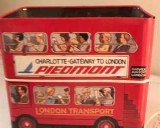 Vintage Piedmont Airlines Tin