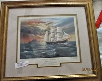 LITHO NEW BEGINNING 1ST ED PRINT SIGNED PHILIP GRAY $175