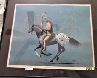 NAVAJO UTAH TRIBE NORRIS CHEE LTD ED.424/1000 $150