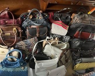 Vintage Purses - Master Bedroom