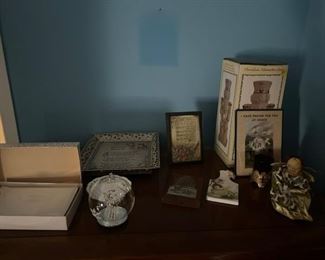 Master Bedroom Chest - Snowglobe - Irish Knicknacks , and Religious Items