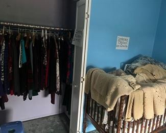 Bedroom 3 - Womens Clothing, Crib, Comforters/Bedding