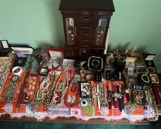 Jewelry, Jewelry Box, Bracelets, Watches, Necklaces