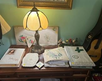 Irish Knicknacks, Holy Bible, Furniture, Guitar