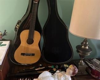 Guitar - Utensils, Furniture, Jesus Statue,