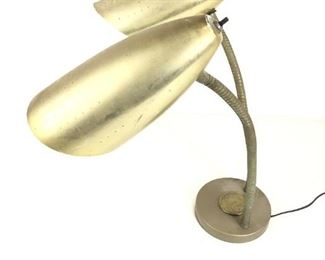 
Mid Century Modern Double Goose Neck Desk Lamp