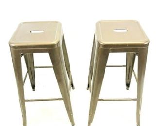 
Mid Century Modern Metal Bar Stools
