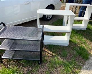 shelving, rolling tv stand
