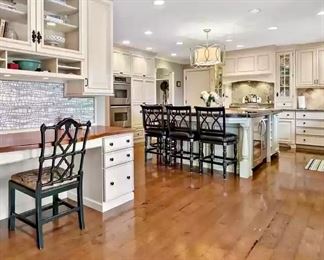 5- Kitchen Bar Stools and Accent Chair