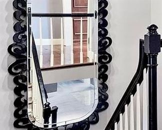Large Beveled Mirror 