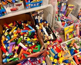 Pez Candy Dispensers 