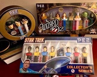 Wizard of Oz, Elvis Presley and Star Trek Pez Dispensers New in Box