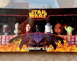 Star Wars Pez Dispensers New in Box