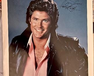 David Hasselhoff Autographed Photograph / Signed Photo