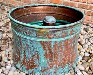 Frontgate Copper Garden Hose Holder