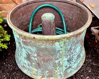 Frontgate Copper Garden Hose Holder