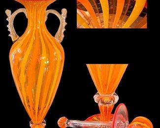 Hand Blown Signed Art Glass