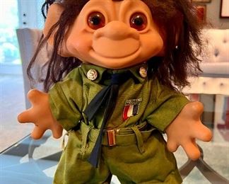 1964 Military Troll 12” Tall