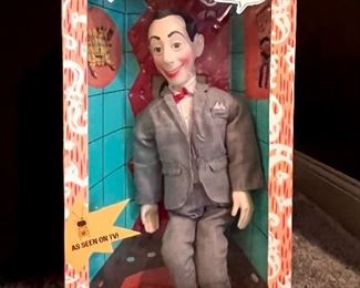 Vintage Pee-Wee Herman Doll with Original Box