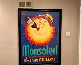 Authentic Roby's Monsoleil Poster 