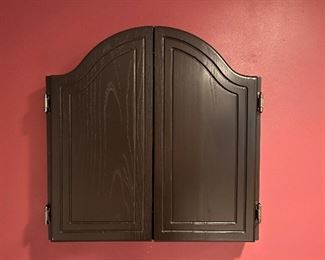 Dart Board Cabinet