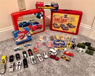 Vintage Matchbox and Hot wheels Cars