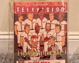 The Simpsons baseball