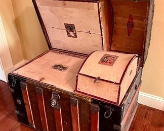 Antique Steamer Trunk
