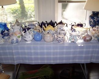 SOME OF THE TEAPOTS