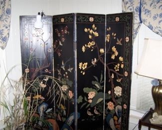 ASIAN FOLDING SCREEN