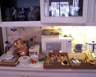 MICROWAVE & KITCHEN MISC.