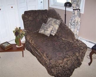 CHAISE, BED TABLE & MISC.