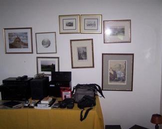 MORE PRINTS & OLDER ELECTRONICS