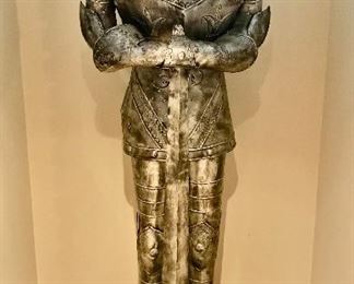 Life size suit of armor - basement 