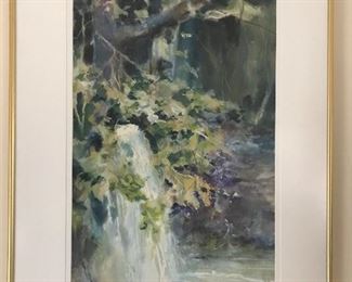 Signed art work - living room 