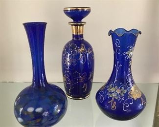 Art glass - living room 