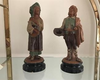 Statuettes from 1890 - Living room 