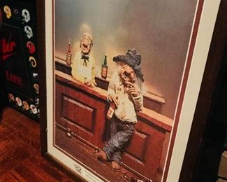 Pub art - basement 