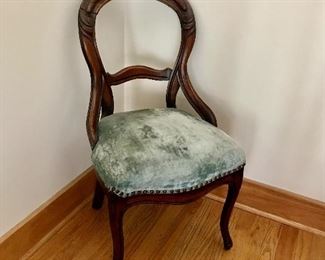 Antique chair - basement 