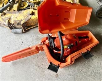 Echo chainsaw - garage
