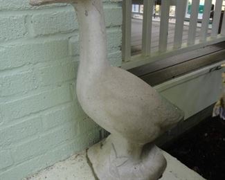 Large Heavy Concrete Duck would love to" Waddle" to your house