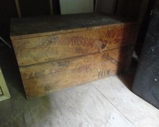 Old Large Wooden Chest