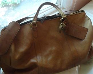 Neiman Marcus Travel Bag (leather feels like butter)