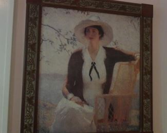 My Daughter Elizabeth by Frank Benson America (1862-1951)