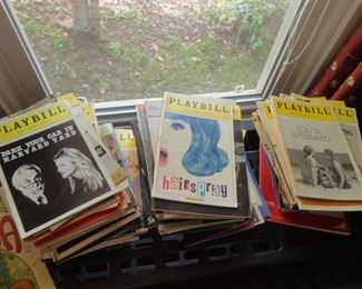 Lots and lots of vintage PLAYBILL 