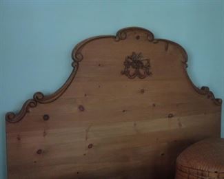 Beautiful Queen Size headboard and bed frame