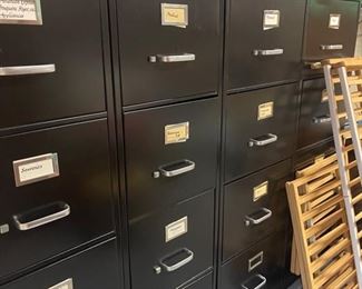 Four Drawer File Cabinets