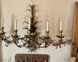 Ornate 'candle' wall decoration!