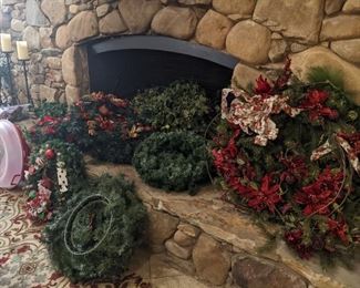 Wreaths of various sizes